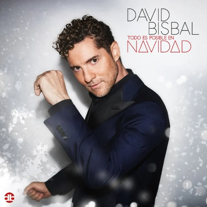 David Bisbal devela la portada y la fecha lanzamiento de su próximo álbum “Todo Es Posible En Navidad”.